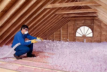 Blowing insulation image