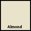 Almond color