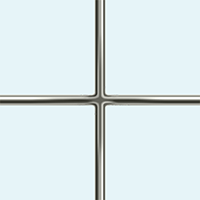 Pencil pewter grid profile