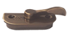 Antique brass lock image